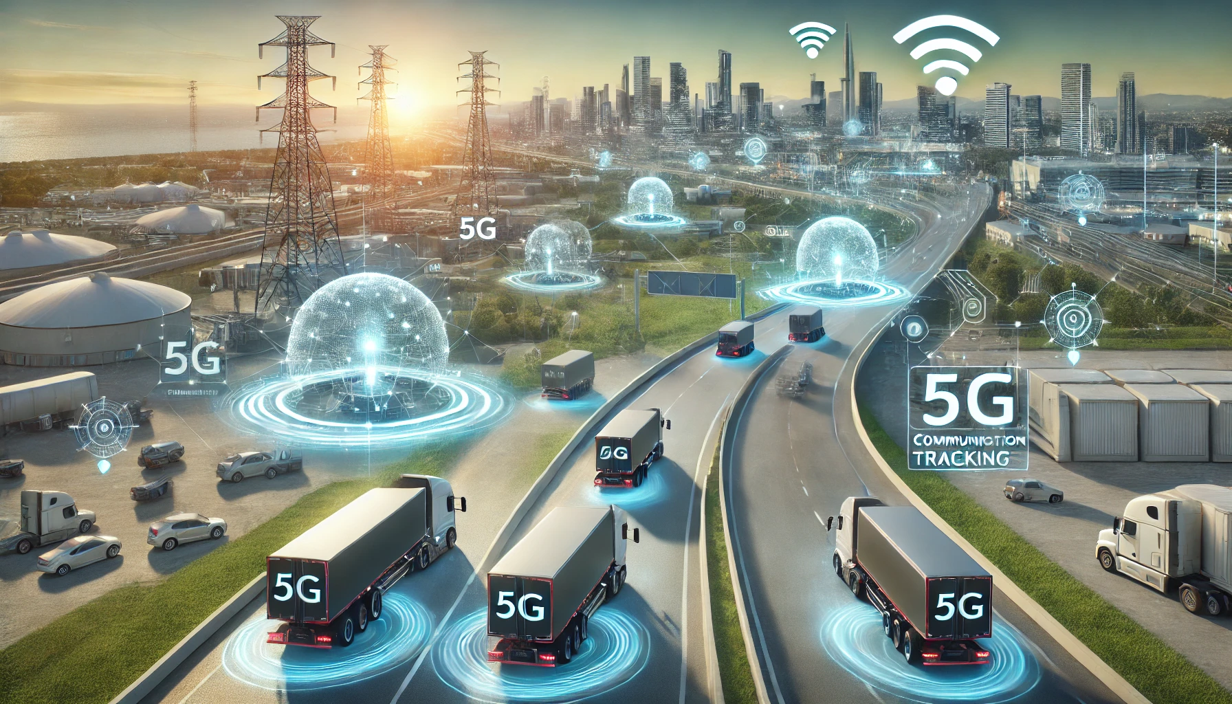 The Impact of 5G Technology on Trucking Logistics and 3PL Services